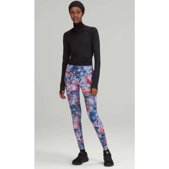 Lululemon Base Pace High-Rise Running Tight 28" - Atmospheric Purple Multi - 6 - Picture 3 of 11